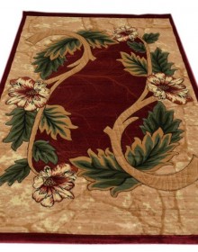 Синтетичний килим Hand Carving 0926A bordeaux-beige - высокое качество по лучшей цене в Украине.